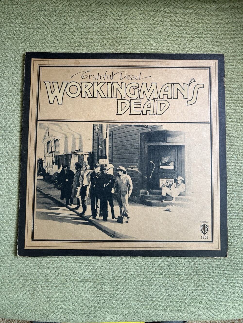 Grateful Dead Workingmans Dead LP Vinyl Album WS 1869 Burbank Palm Trees Reissue